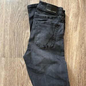 Kendall & Kylie Charcoal Ultra Babe Skinny Jeans